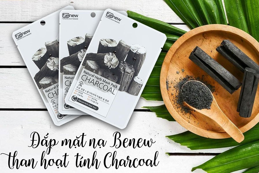 Mặt nạ Benew Natural Herb Mask Pack Charcoal có phải item ngon - bổ - rẻ đáng để mua?