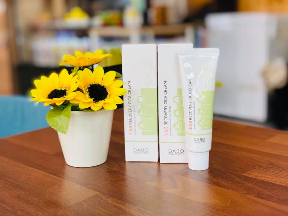 Kem phục hồi tái tạo da Dabo S.O.S Recovery Cica Cream mang đến cho chúng mình những lợi ích gì?