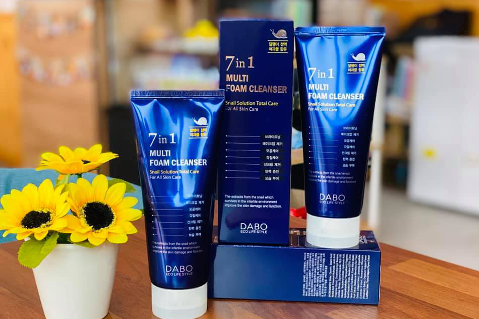 Vì sao da dầu nhất định phải sở hữu sữa rửa mặt Dabo 7 in 1 Multi Foam Cleanser?