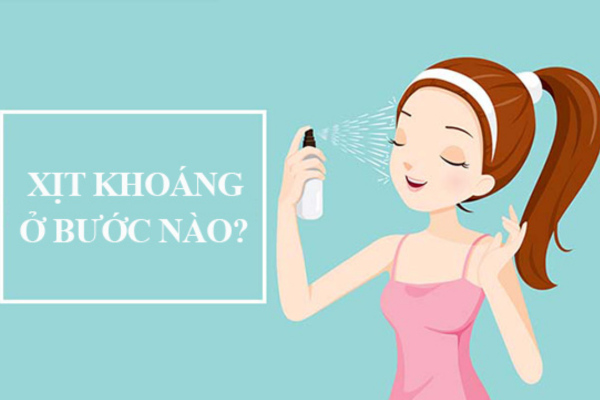 Bạn có thắc mắc về công dụng của xịt khoáng hay xịt khoáng sẽ là bước thứ mấy trong chu trình chăm sóc da, trang điểm ?