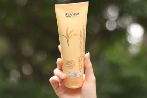 Chăm Sóc Da Dầu với Sữa Rửa Mặt Benew Brown Rice Brightening 160ml!