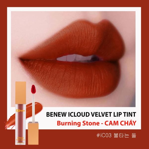 Son kem lì - Benew iCloud Velvet Lip Tint