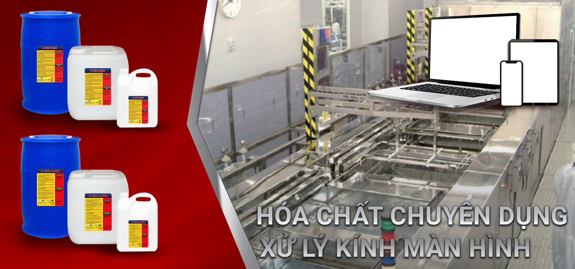 Chuyên dụng xử lý kính màn hình