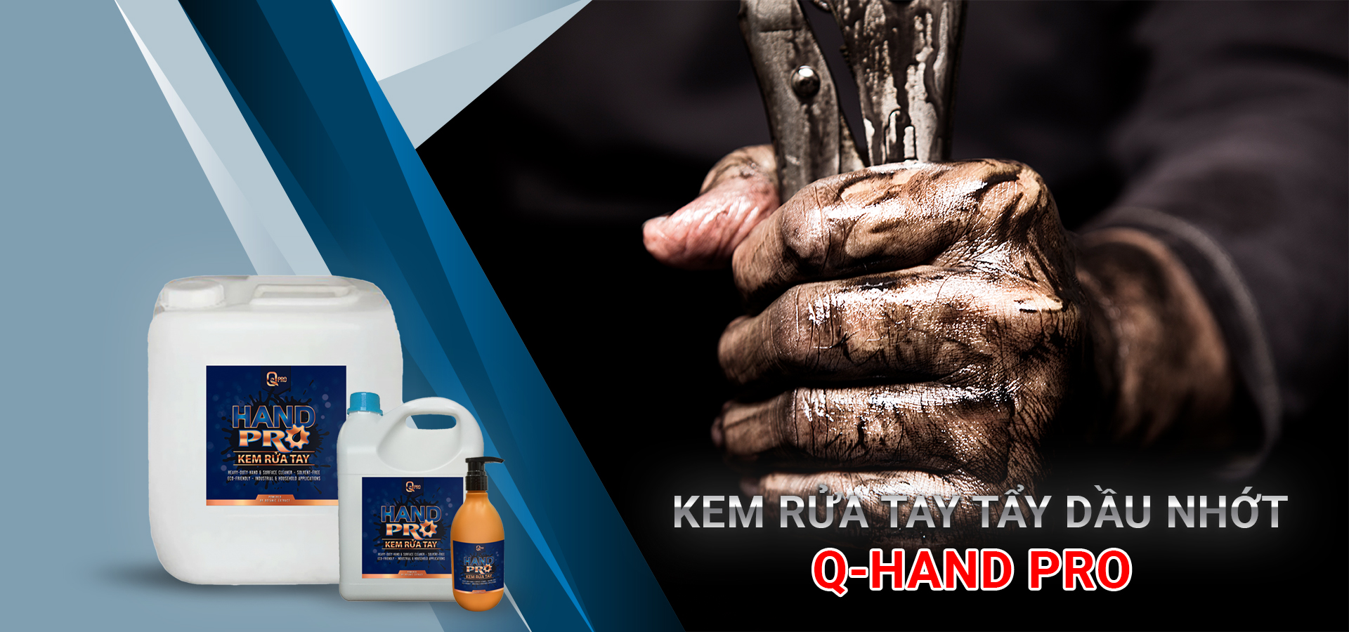 Kem rửa tay tẩy dầu nhớt Q-HAND PRO