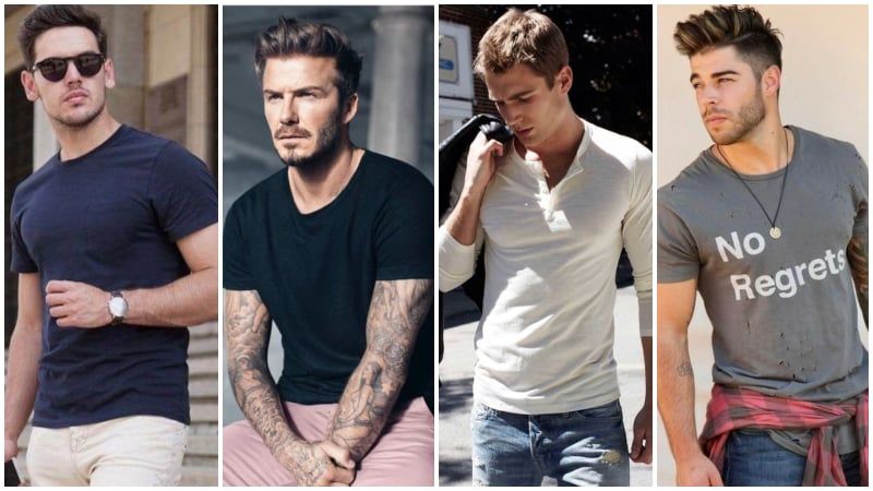 5 mẫu áo thun nam đẹp bạn nên có trong tủ đồ