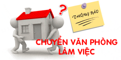 THÔNG BÁO THAY ĐỔI ĐỊA CHỈ VĂN PHÒNG TP. HỒ CHÍ MINH