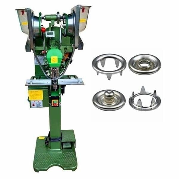 Máy dập cúc bấm – Đầu tư một lần, chạy mượt cả ngàn đơn