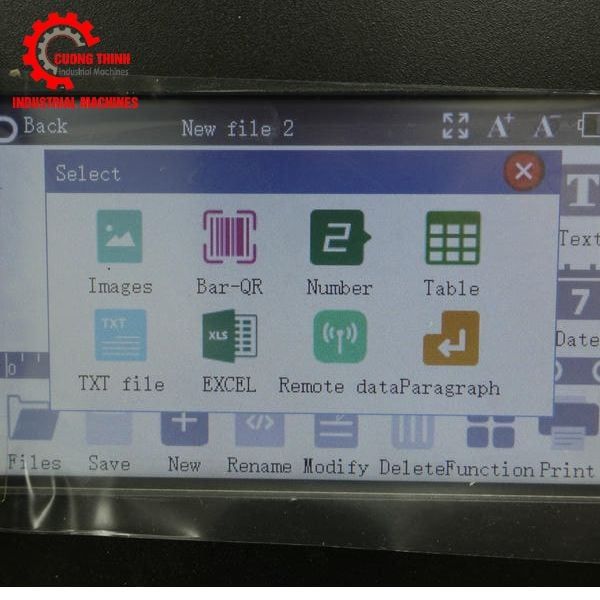 máy in date cầm tay mx3