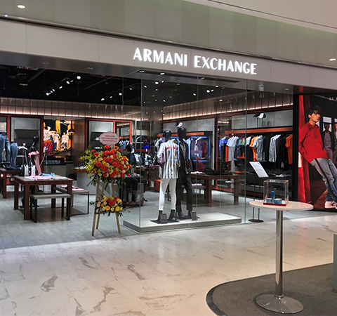 Cửa hàng Armani Exchange tại Hà Nội