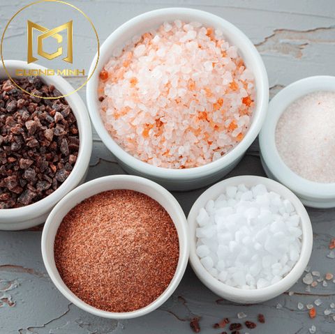 Phân biệt 5 loại muối phổ biến trên thị trường hiện nay