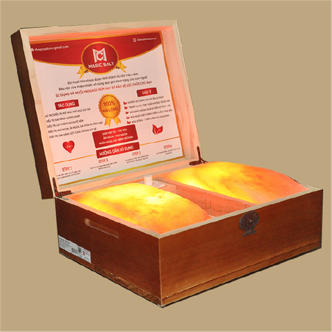 HỘP ĐÁ MUỐI MASSAGE CHÂN