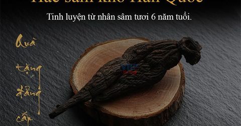 CÁC TÁC DỤNG NỔI BẬT VỚI SỨC KHỎE CỦA HẮC SÂM HÀN QUỐC