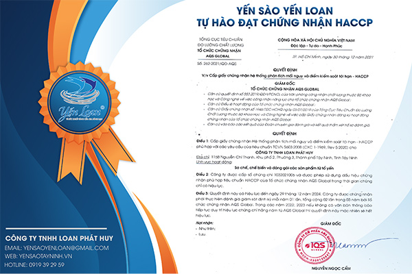 yen-loan-dat-chung-nhan-haccp