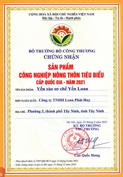 Sản phẩm CN NT tiêu biểu cấp Quốc gia năm 2021