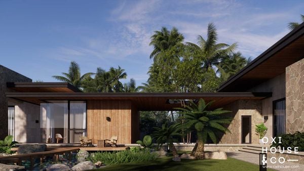 THIẾT KẾ CẢNH QUAN PHONG CÁCH NHIỆT ĐỚI