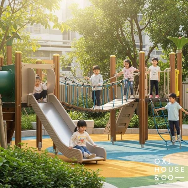 THIẾT KẾ CẢNH QUAN TRƯỜNG MẪU GIÁO