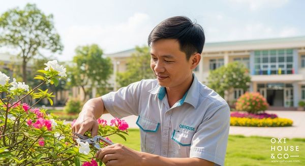 THIẾT KẾ CẢNH QUAN TRƯỜNG HỌC