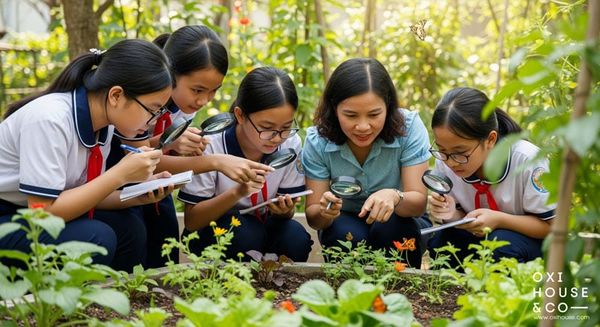 THIẾT KẾ CẢNH QUAN TRƯỜNG HỌC