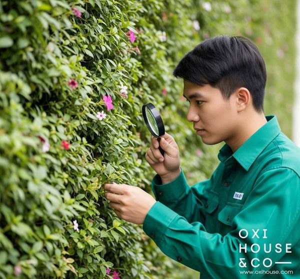 PHÒNG TRỪ SÂU BỆNH CHO TƯỜNG CÂY XANH