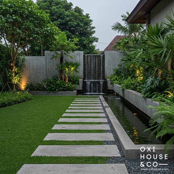 THIẾT KẾ CẢNH QUAN PHONG CÁCH NHIỆT ĐỚI