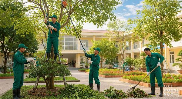 Bảo dưỡng Cảnh quan Trường học