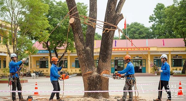 QUẢN LÝ CÂY XANH CẢNH QUAN TRƯỜNG HỌC