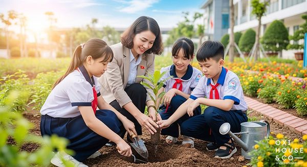 QUẢN LÝ CÂY XANH CẢNH QUAN TRƯỜNG HỌC