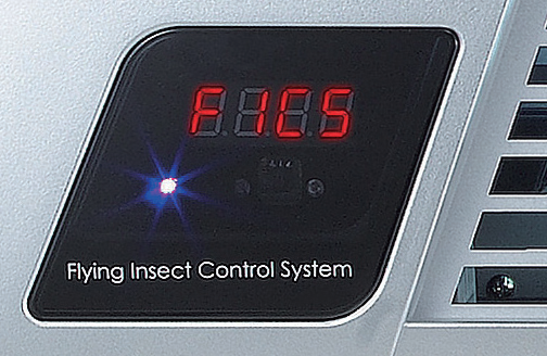 Bảng hiển thị đếm côn trùng tự động và hẹn giờ của bẫy đèn UV diệt côn trùng Thunderblue của cesco