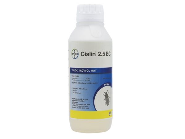 Thuốc diệt mối mọt Cislin 2.5EC và hướng dẫn sử dụng