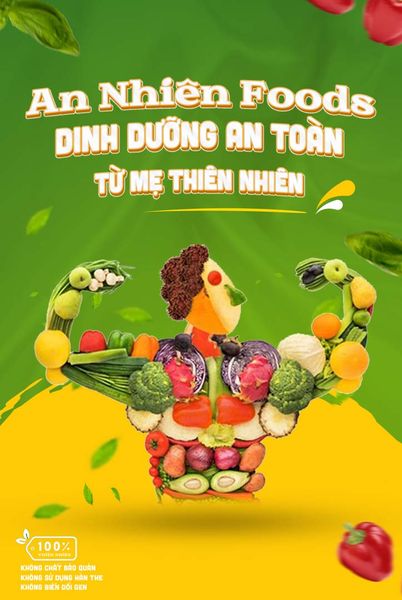 💚 An Nhiên Foods – Dinh dưỡng an toàn từ mẹ thiên nhiên