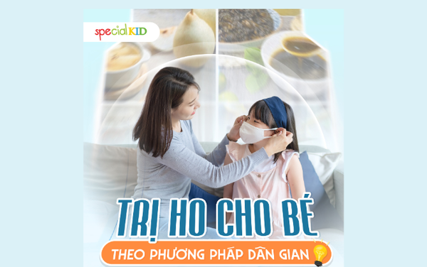 Cách trị ho có đờm cho bé theo phương pháp dân gian
