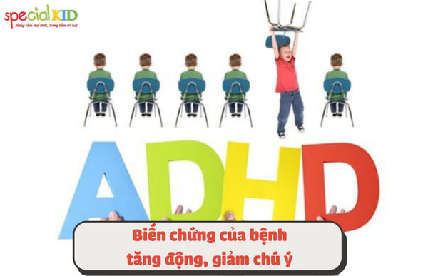Biến chứng của bệnh tăng động, giảm chú ý