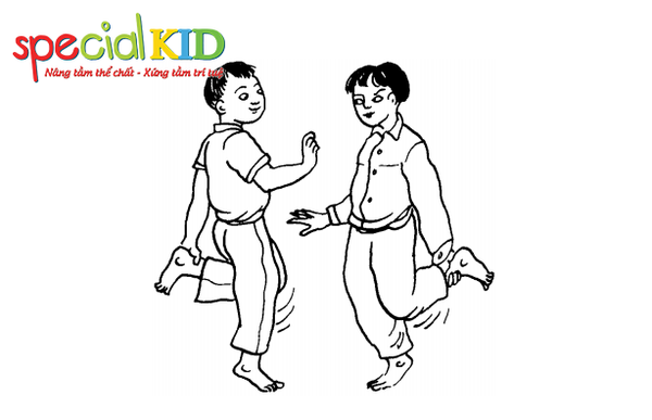 Trò chơi dân gian: Chọi gà chân