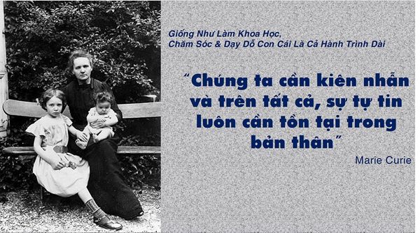 Cách dạy con của nữ Bác học nổi tiếng Marie Curie