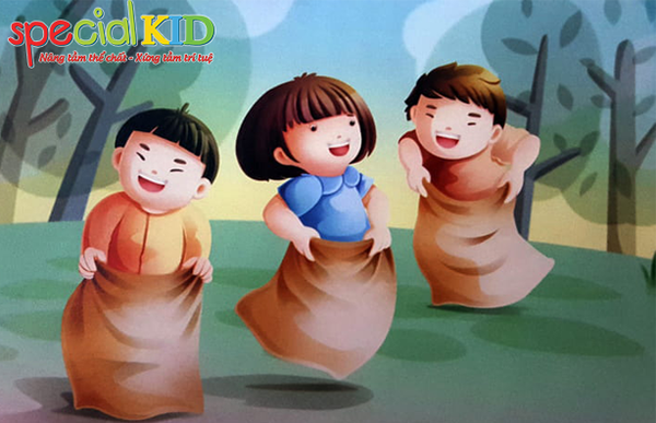 Trò chơi dân gian: Nhảy bao bố