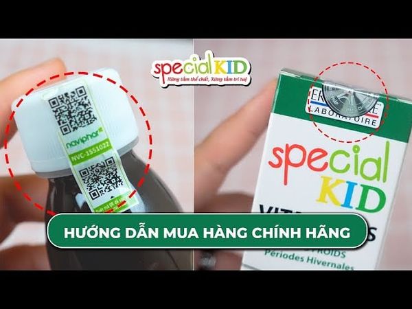 Cách nhận biết Special Kid chính hãng tại Việt Nam