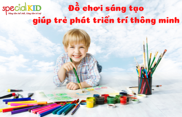 Bộ đồ chơi sáng tạo giúp trẻ phát triển trí thông minh