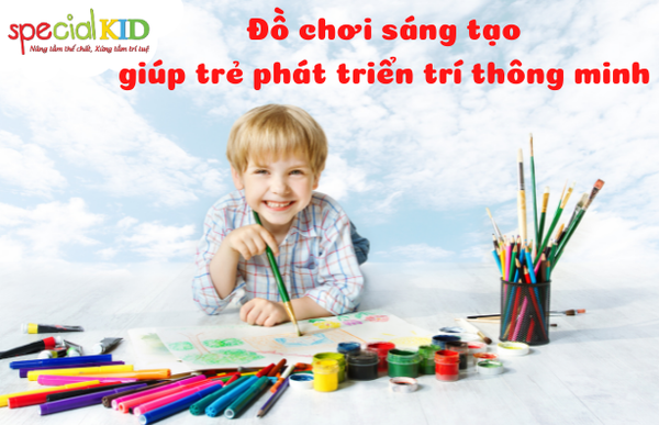 Bộ đồ chơi sáng tạo giúp trẻ phát triển trí thông minh
