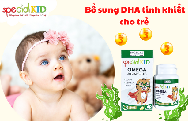 Special Kid Omega Capsules – Bổ sung DHA tinh khiết cho trẻ
