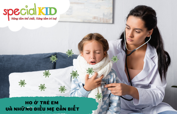 Ho có đờm ở trẻ em và những điều mẹ cần biết