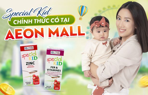 Thương hiệu Special Kid chính thức có mặt tại Aeon Mall