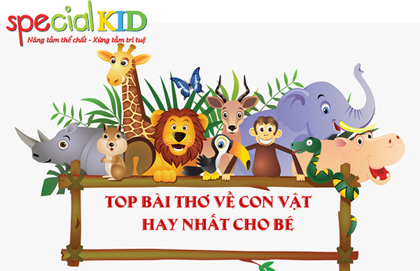 Top bài thơ về con vật hay nhất cho bé