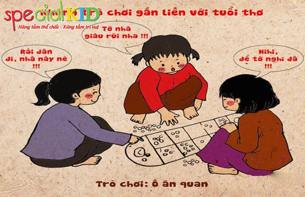 Trò chơi dân gian: Ô ăn quan | Special Kid – Special Kid Việt Nam