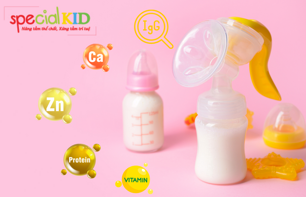 sữa mẹ cung cấp chất dinh dưỡng cho trẻ | Special Kid