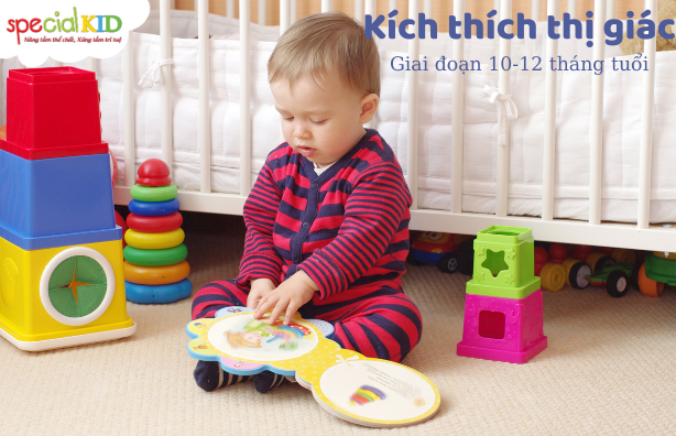 Kích hoạt thị giác giai đoạn 10 - 12 tháng | Special Kid