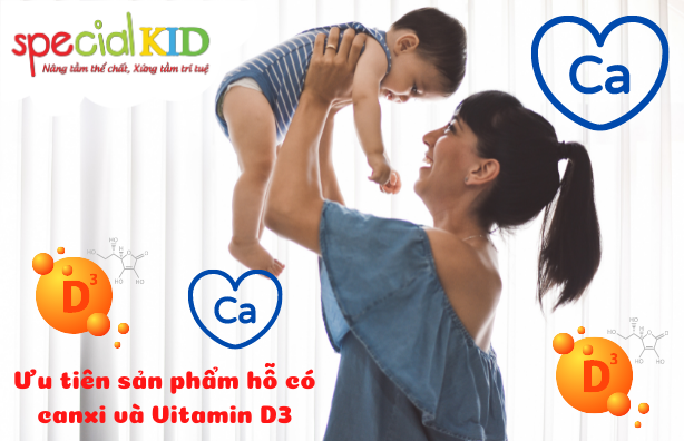 Sản phẩm kết hợp canxi và vitamind3 | Special Kid