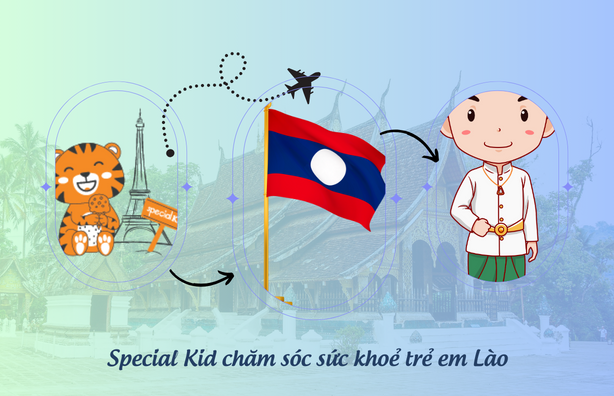 Special Kid Việt Nam đồng hành cùng trẻ em Lào