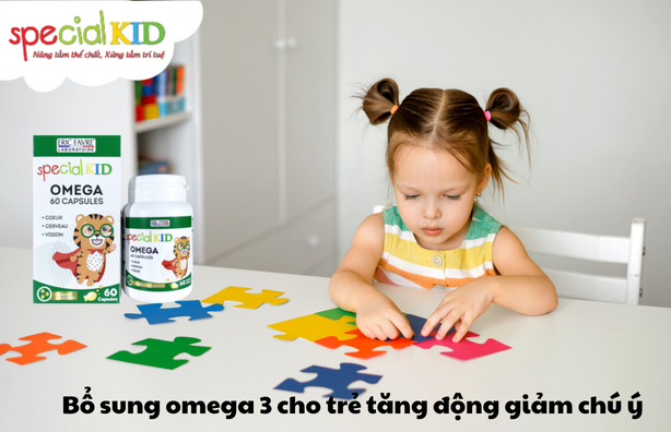 Sản phẩm bố sung Omega 3 cho trẻ tăng động giảm chú ý|  Special Kid