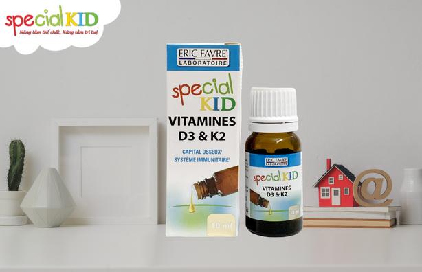Special Kid vitamin D3etK2 không gây nôn trớ cho trẻ | Special Kid