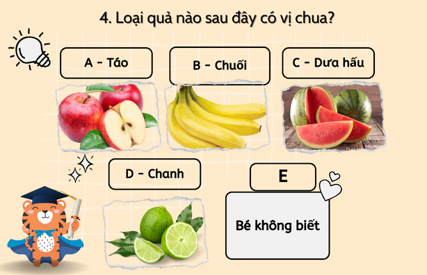 Câu 4 Test IQ - cho trẻ 3 - 5 tuổi | Special Kid